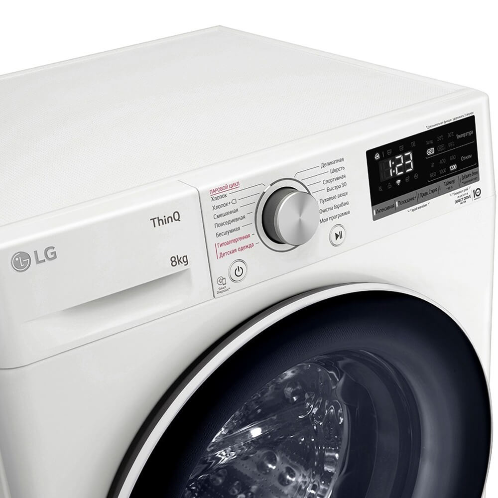 Стиральная машина LG F2V5PS0W белый, фото 5