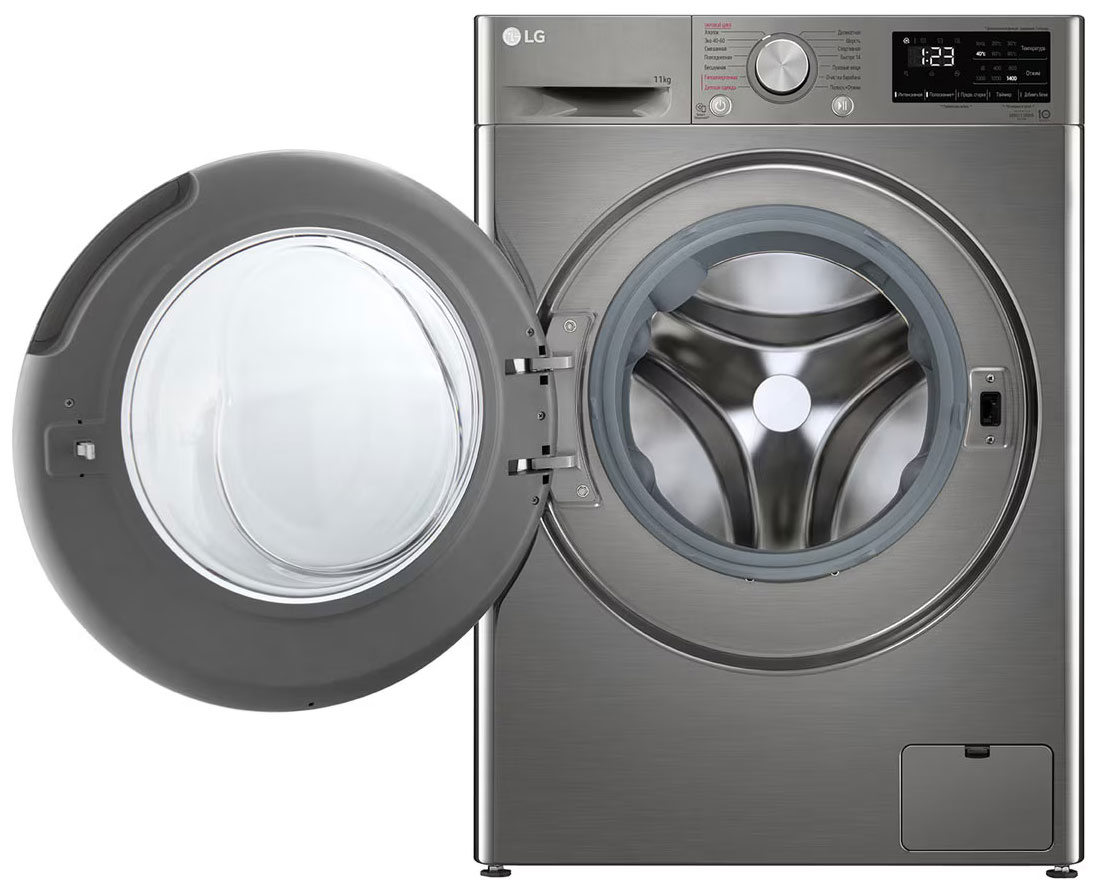 Стиральная машина LG F4V3ES6S, превью следующего фото