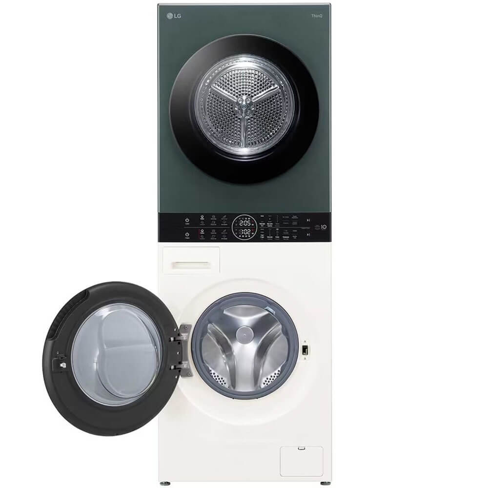 Стиральная машина LG W4W8LVPK2HM зеленый, белый, фото 4