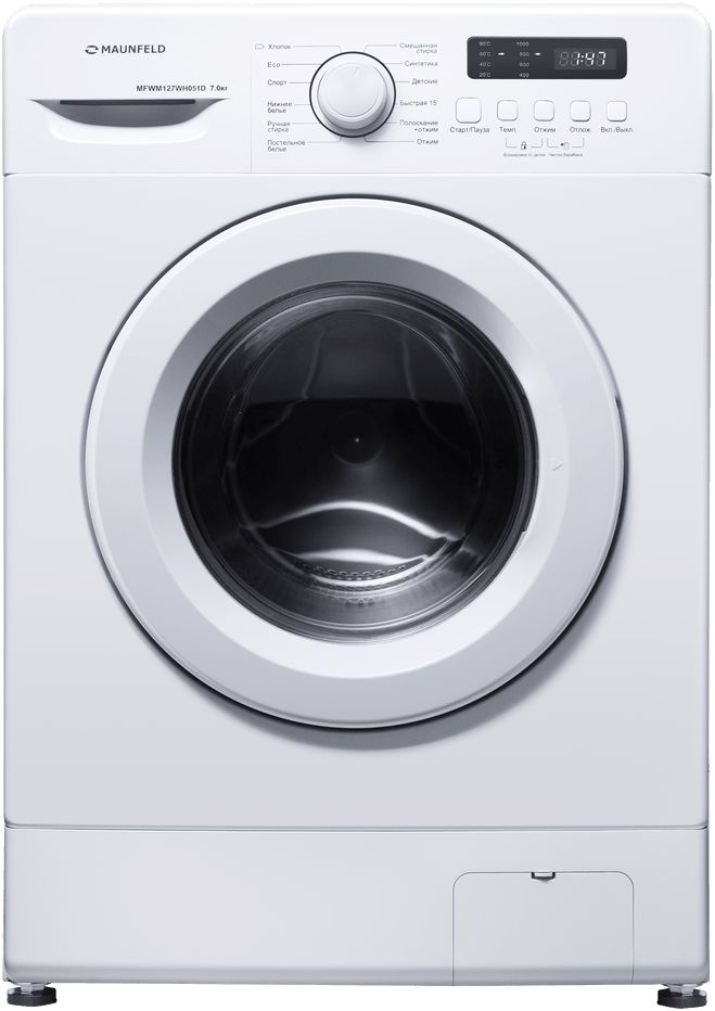 Стиральная машина Maunfeld MFWM127WH051D, превью следующего фото