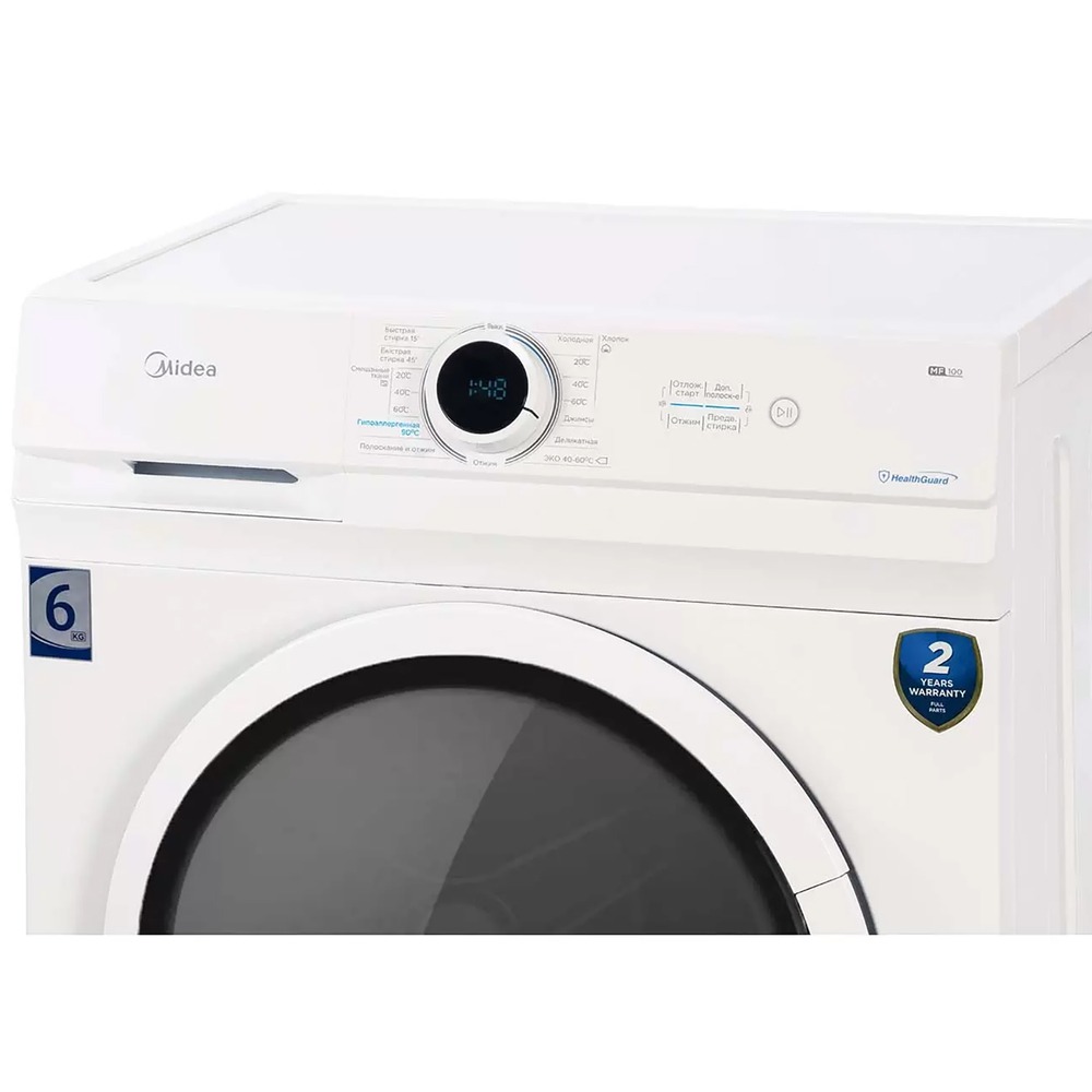 Стиральная машина Midea MF100W60/W, фото 4
