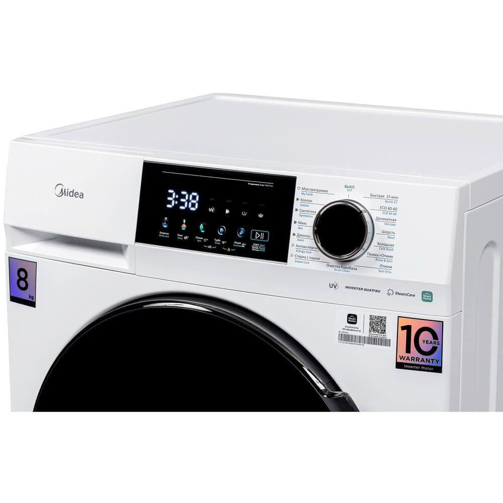 Стиральная машина Mideа MFC3814BSW47/W, фото 3
