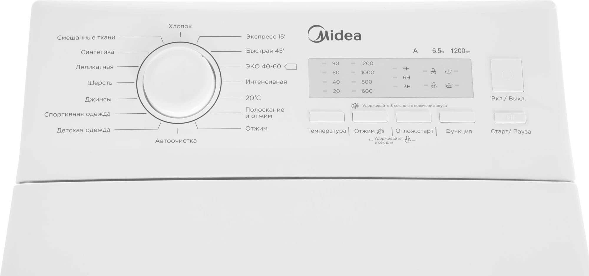 Стиральная машина Midea MFE11W65/W-C, фото 3
