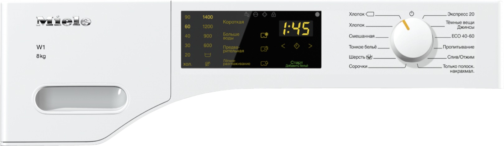 Стиральная машина MIELE WWD120WCS White Edition, фото 3