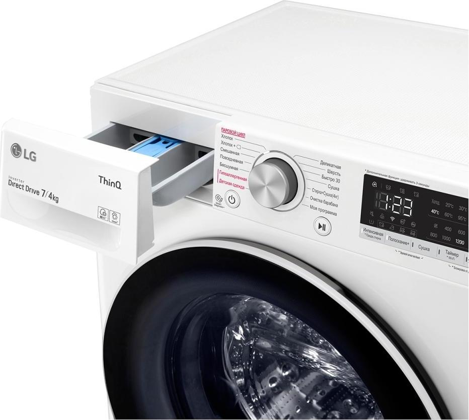 Стиральная машина с сушкой LG F2V5HG0W, фото 8