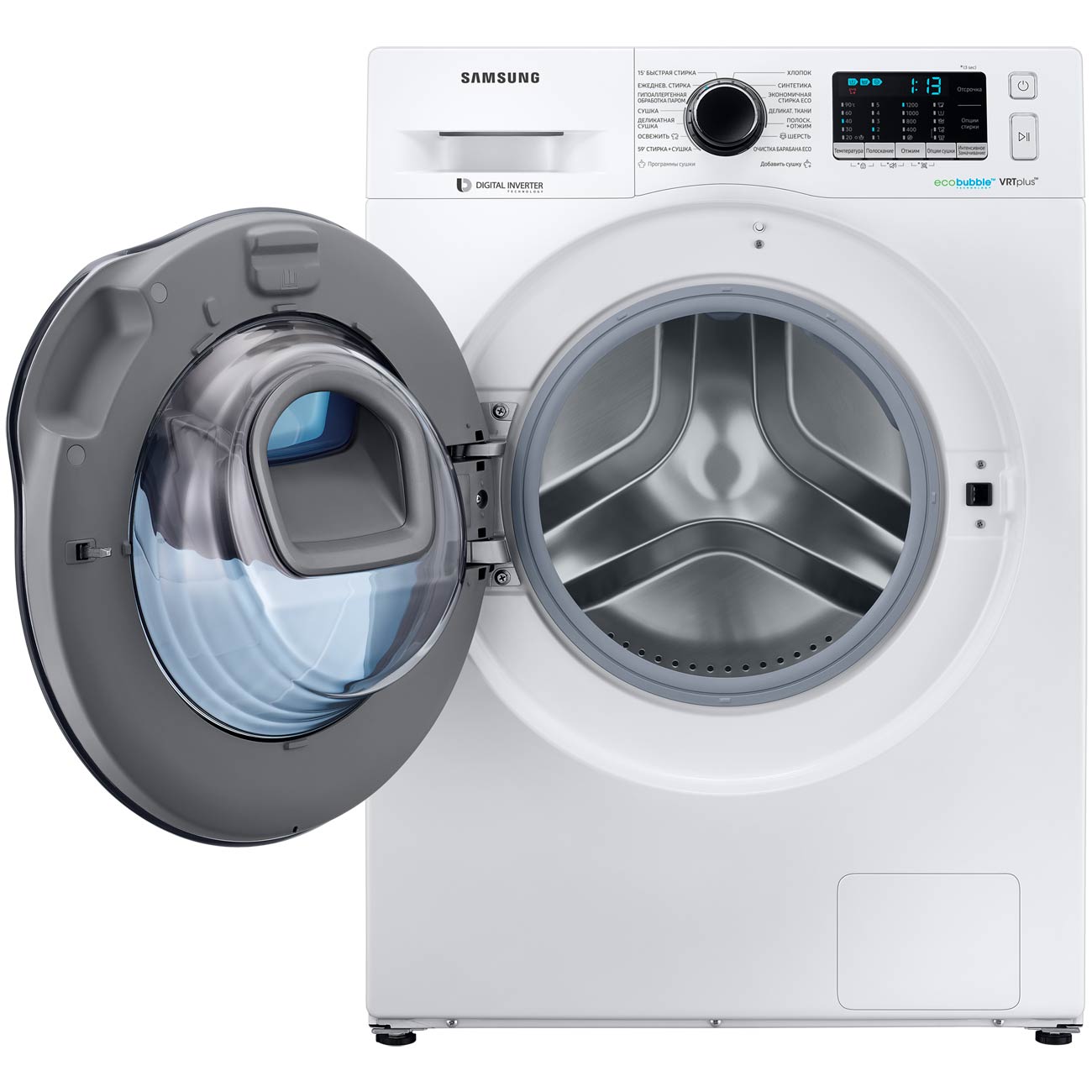 Стиральная машина с сушкой Samsung WD80K52E0ZW, фото 3