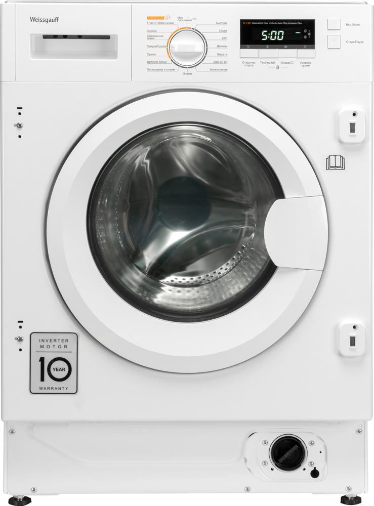 Стиральная машина с сушкой Weissgauff WMDI 6148 D