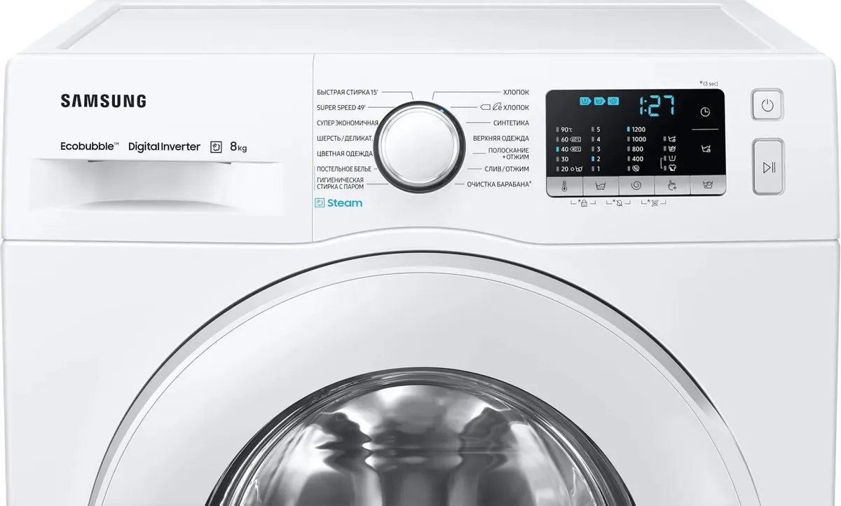 Стиральная машина SAMSUNG WW80AGAS21TELP, фото 7