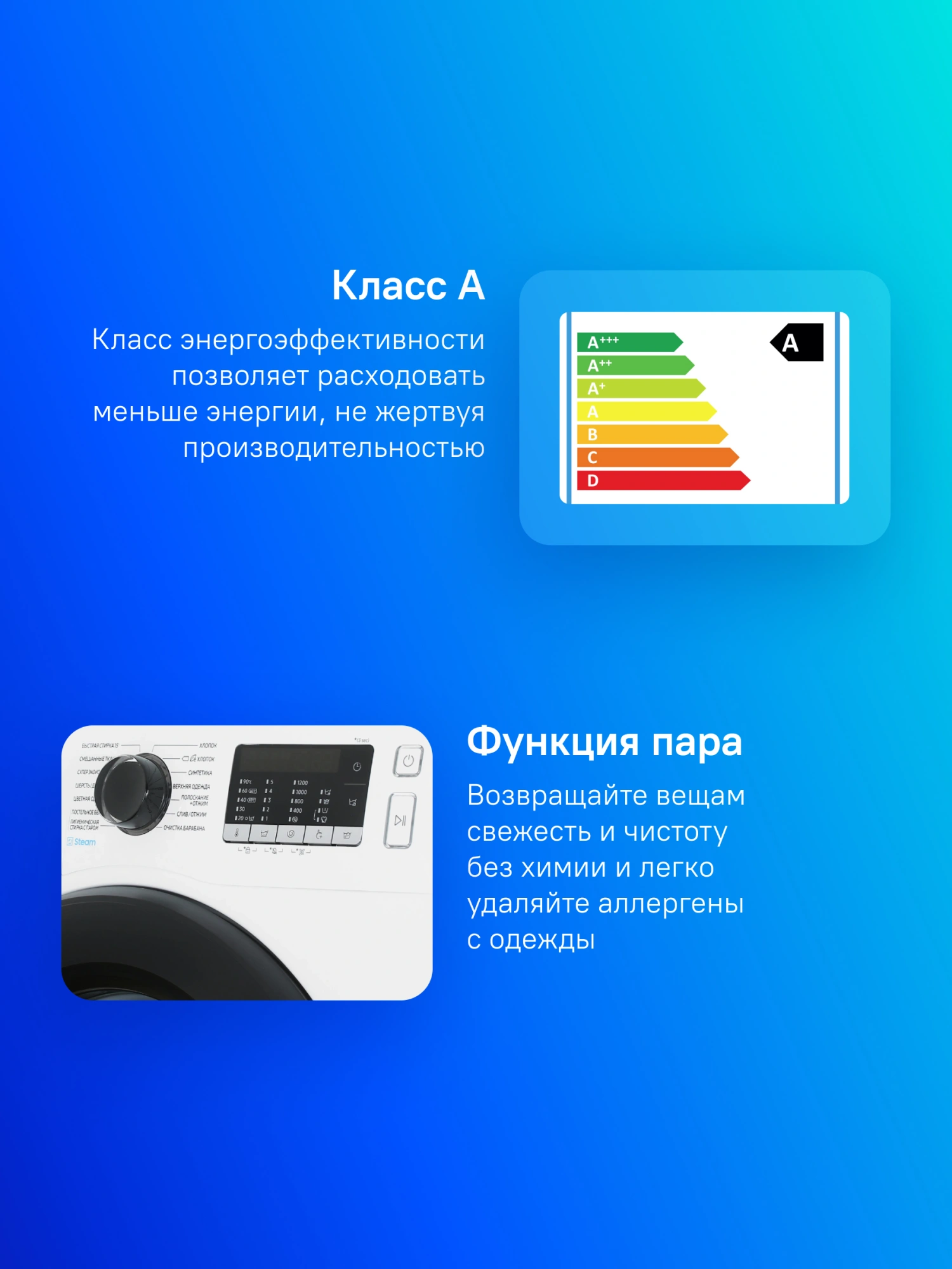 Стиральная машина Samsung WW80AGAS22AE/LD, фото 7