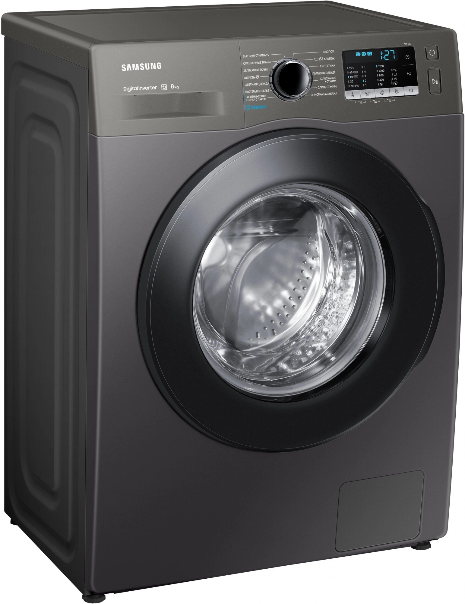 Стиральная машина Samsung WW80AGAS22AX/LD, превью следующего фото