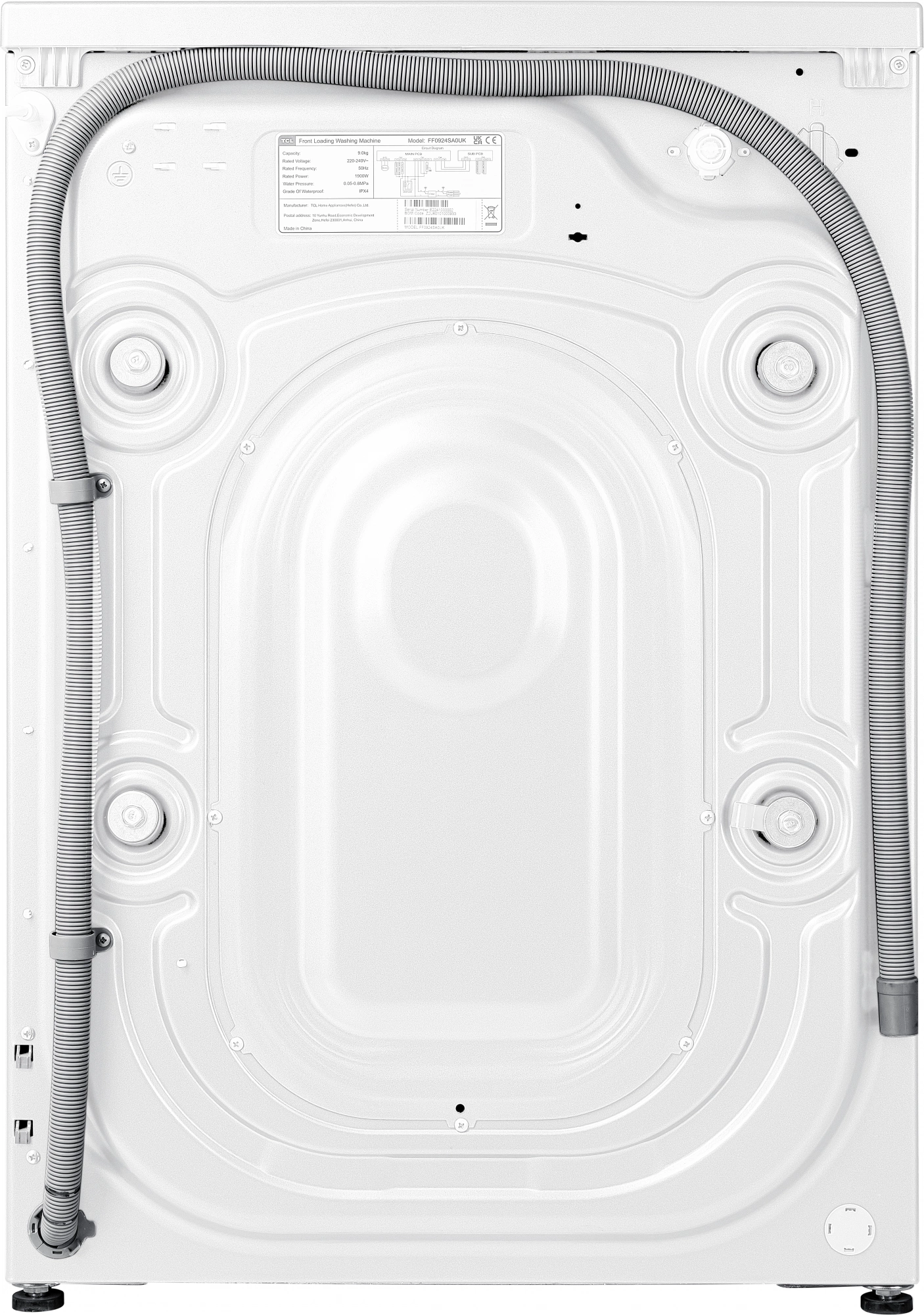 Стиральная машина TCL TWOF-106W12W1, фото 8