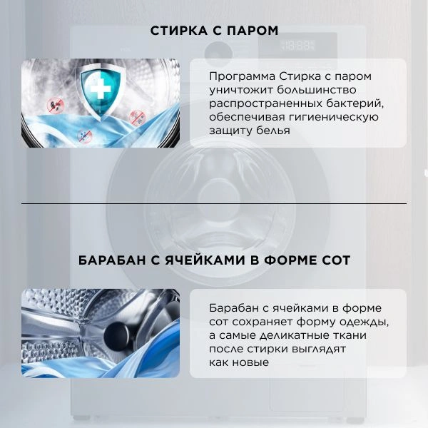 Стиральная машина TCL TWRP-1108W12G2, фото 13