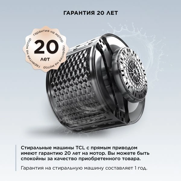 Стиральная машина TCL TWRP-1108W12G2, фото 14