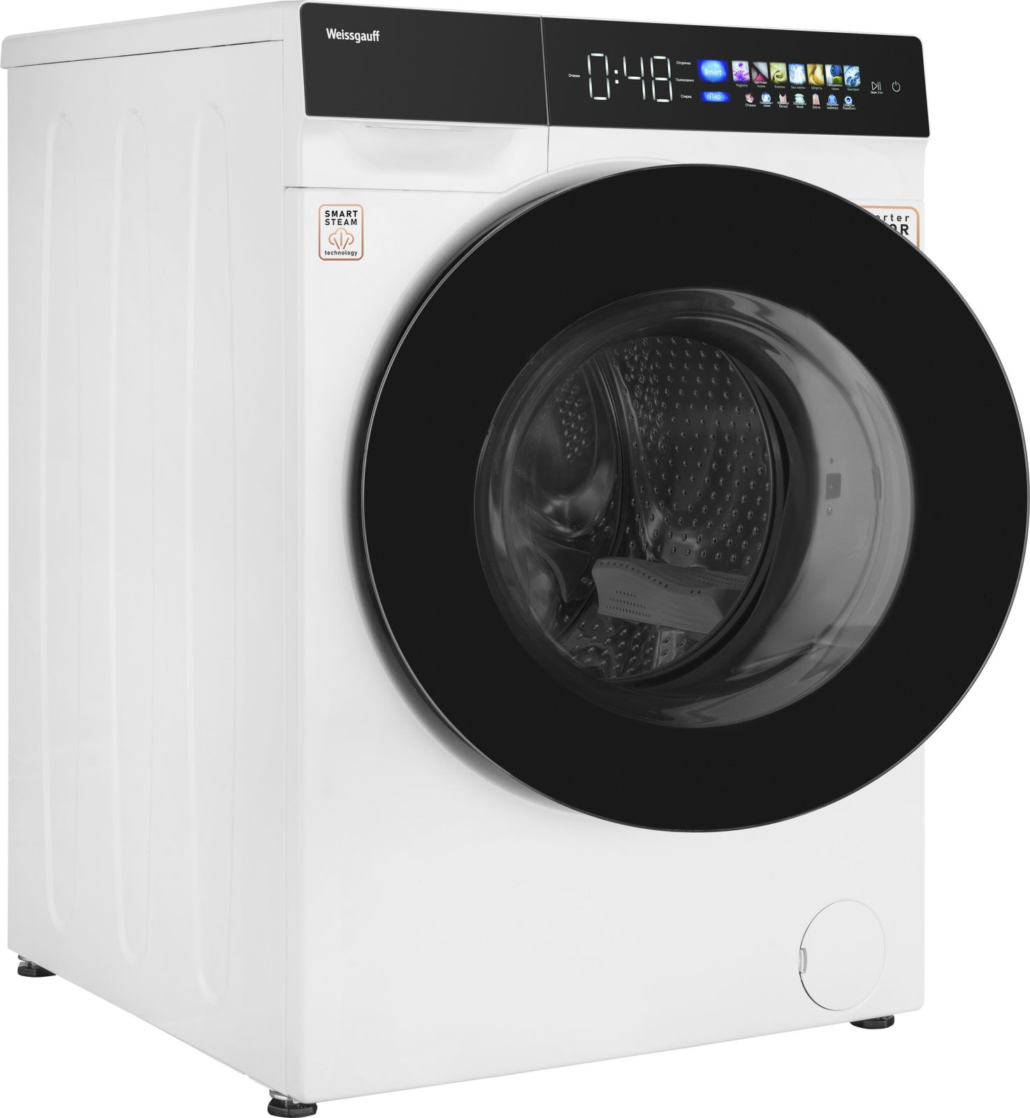 Стиральная машина Weissgauff Premium WM 999 Full Touch DC Inverter Steam, фото 5
