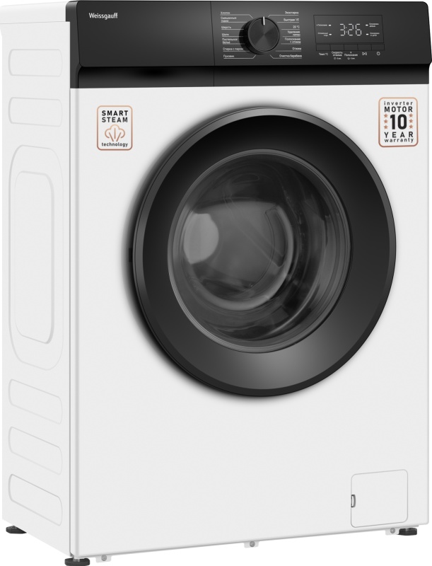 Стиральная машина Weissgauff WM 39106 Inverter Steam, фото 8