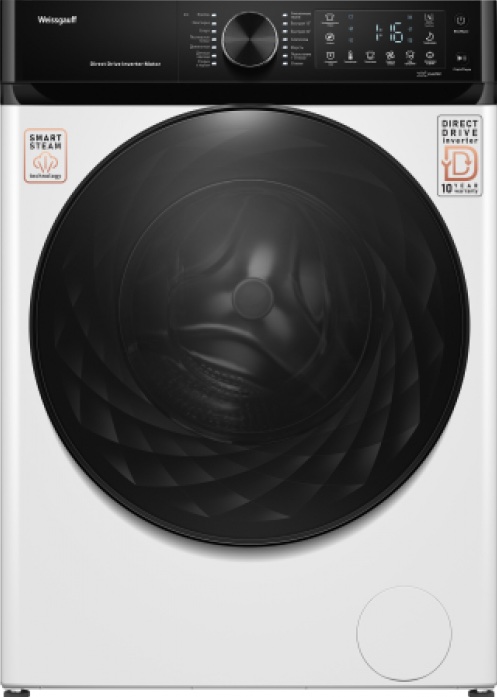 Стиральная машина Weissgauff WM 59411 Direct Drive Inverter Steam, фото 2