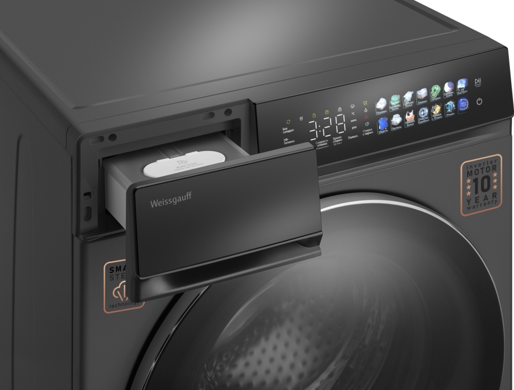 Стиральная машина Weissgauff WM 996 Autodose Inverter Touch, фото 7