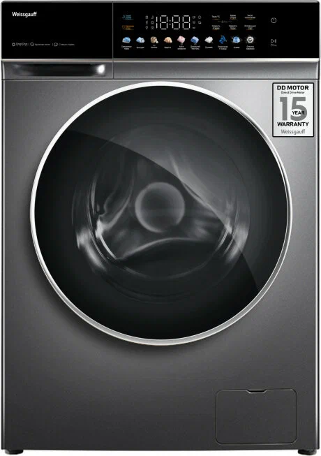 Стиральная машина Weissgauff WMD 62210 Direct Drive Touch Inverter Steam (серая)