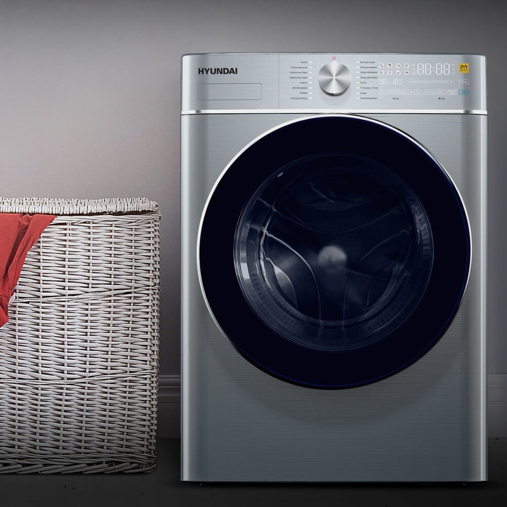 Стирально-сушильная машина Hyundai WMD9413, фото 4