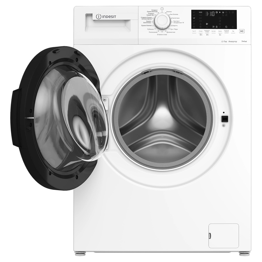 Стирально-сушильная машина Indesit WDS 7428 C7S VW, фото 3
