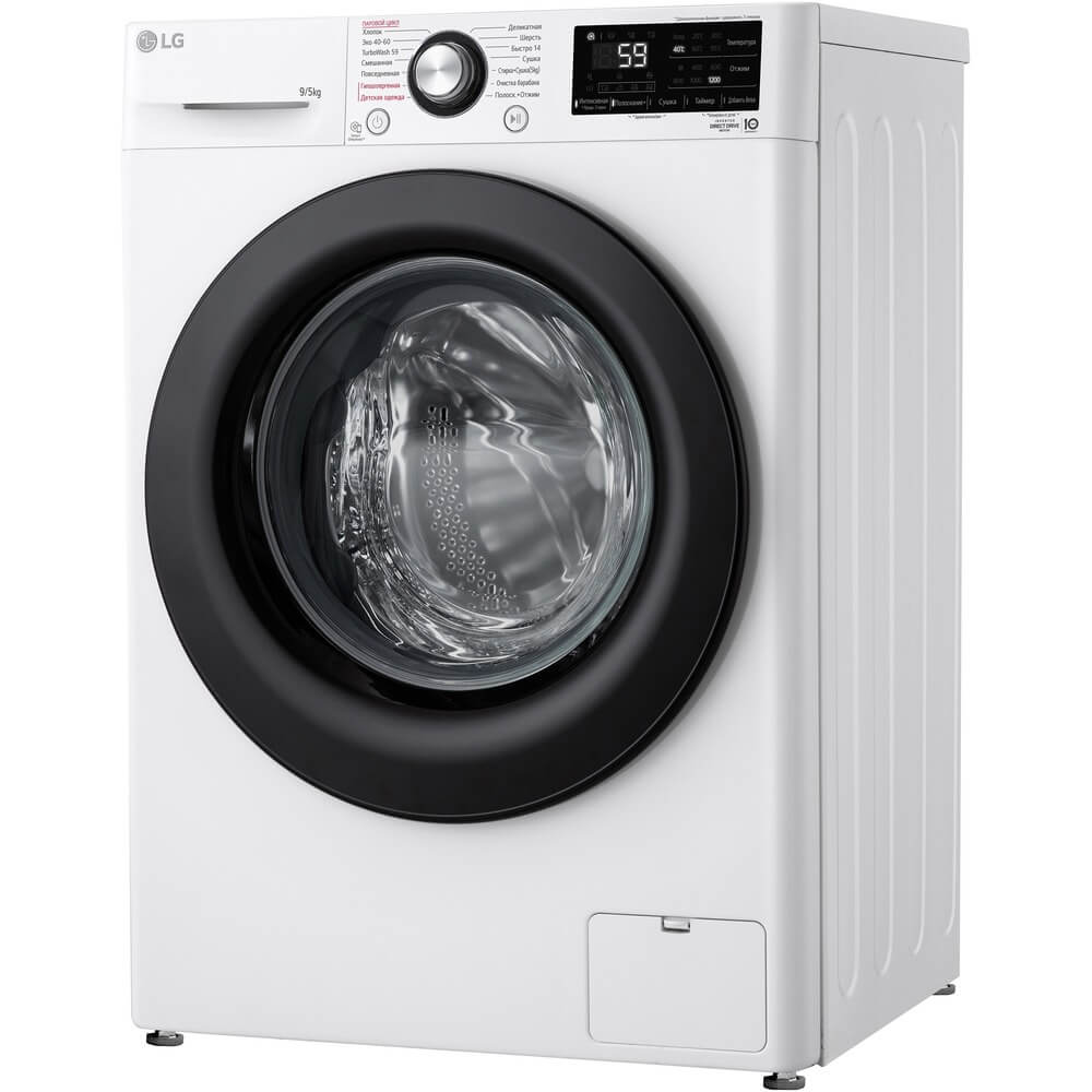 Стирально-сушильная машина LG F2V3FR6W, превью следующего фото