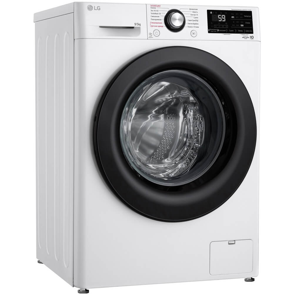 Стирально-сушильная машина LG F2V3FR6W, фото 3
