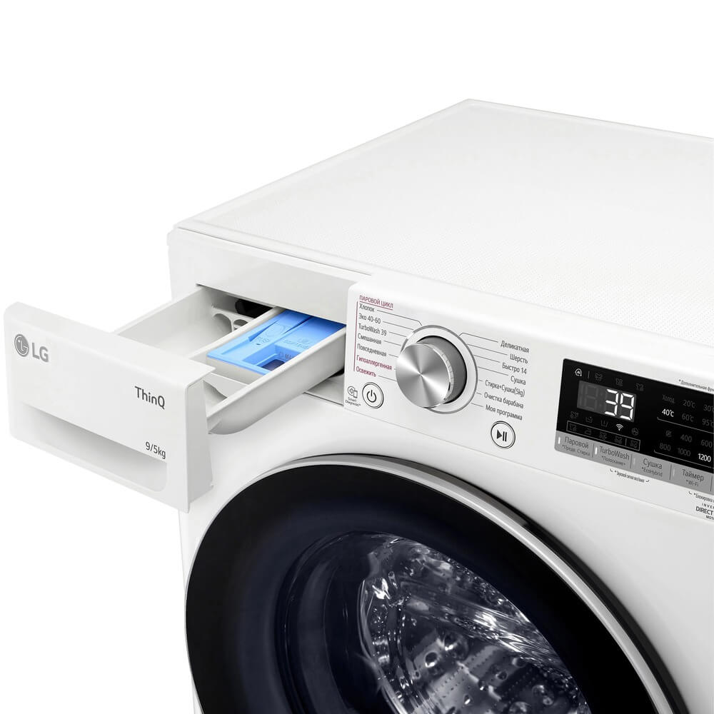 Стирально-сушильная машина LG F2V7FR1W, фото 11