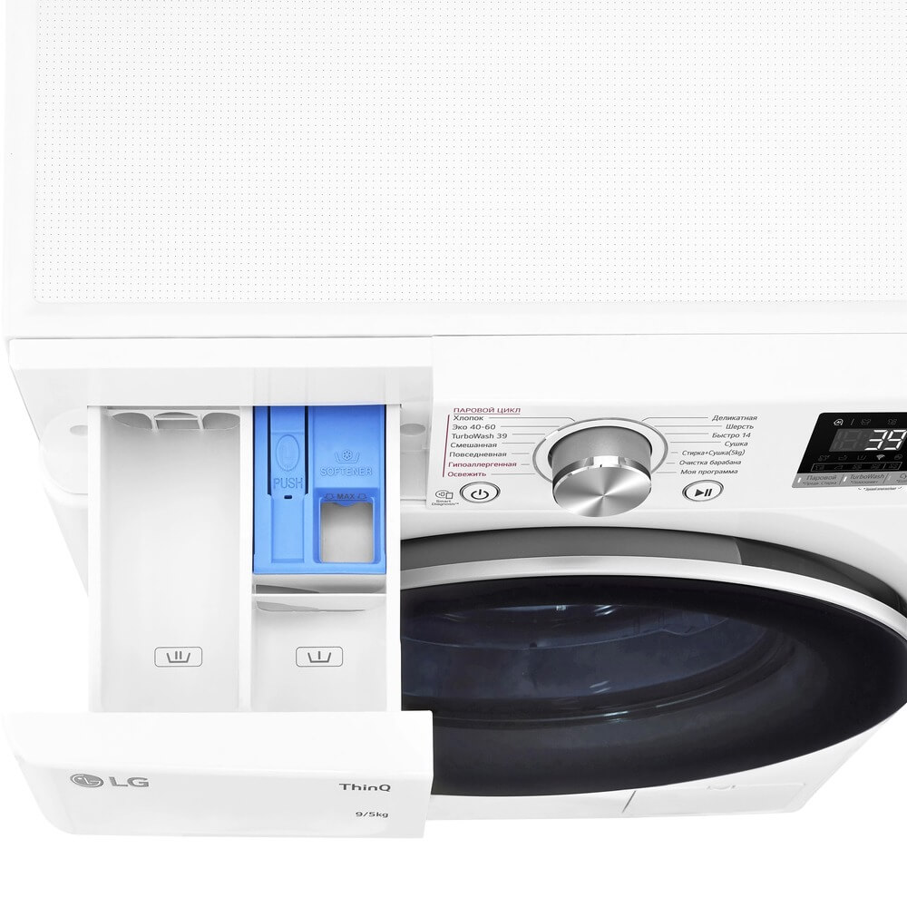 Стирально-сушильная машина LG F2V7FR1W, фото 12