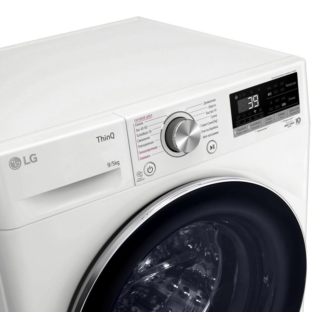 Стирально-сушильная машина LG F2V7FR1W, фото 5