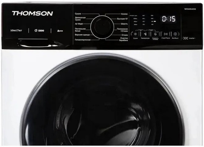 Стирально-сушильная машина THOMSON WD30E10I02, фото 4