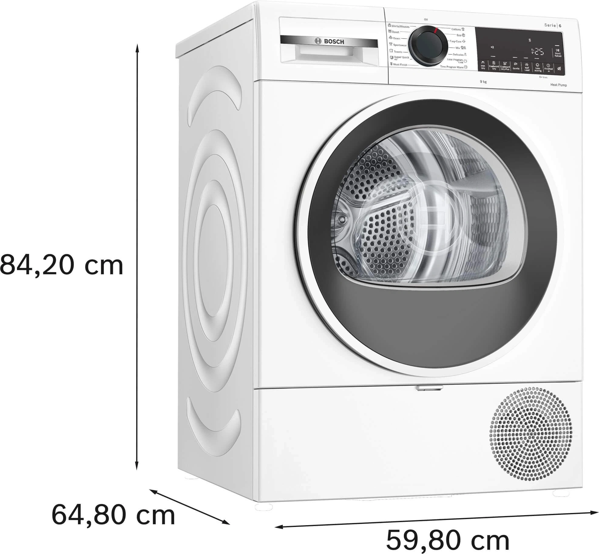 Сушильная машина Bosch WQG24101BY, превью предыдущего фото