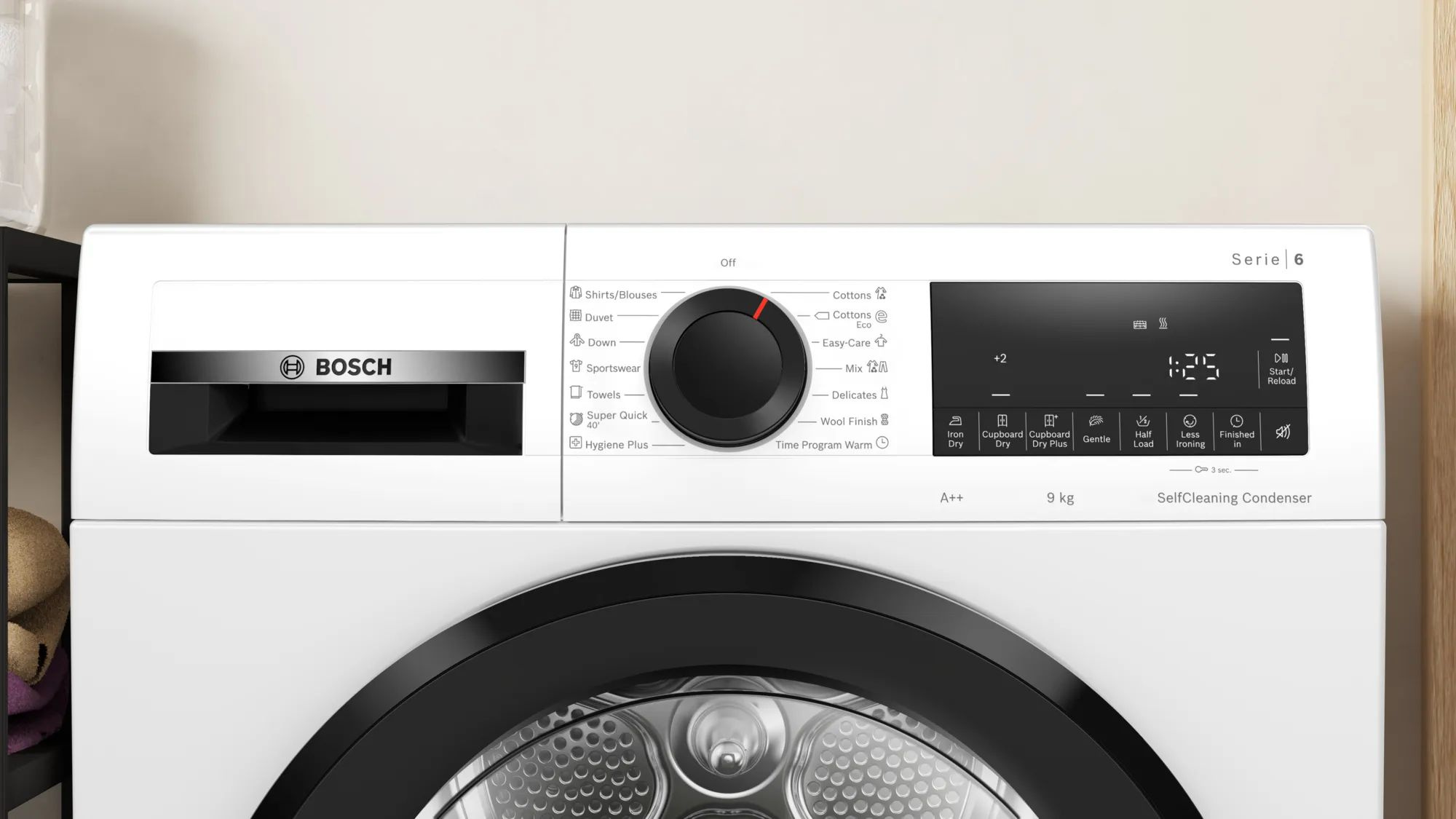 Сушильная машина Bosch WQG24500BY, фото 4