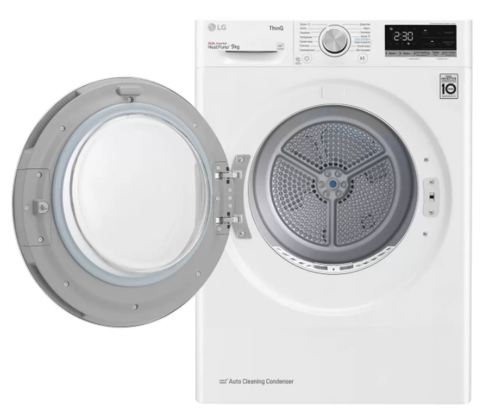 Сушильная машина LG DC90V5V0W, фото 5