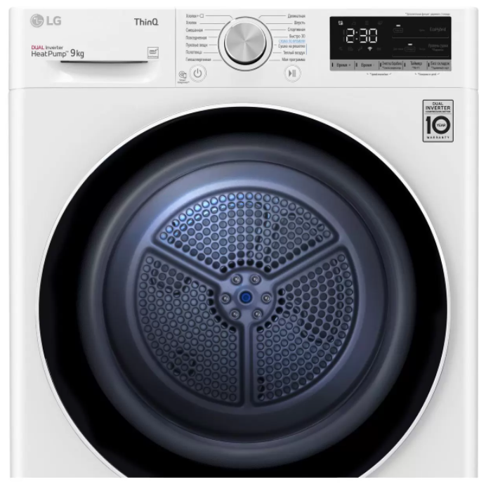 Сушильная машина LG DC90V5V0W, фото 10