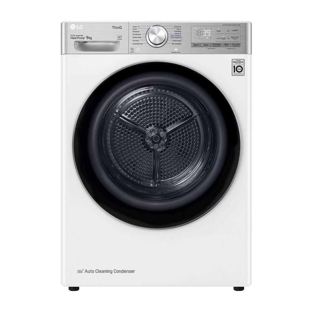 Сушильная машина LG DC90V9V9E, белый, фото 21