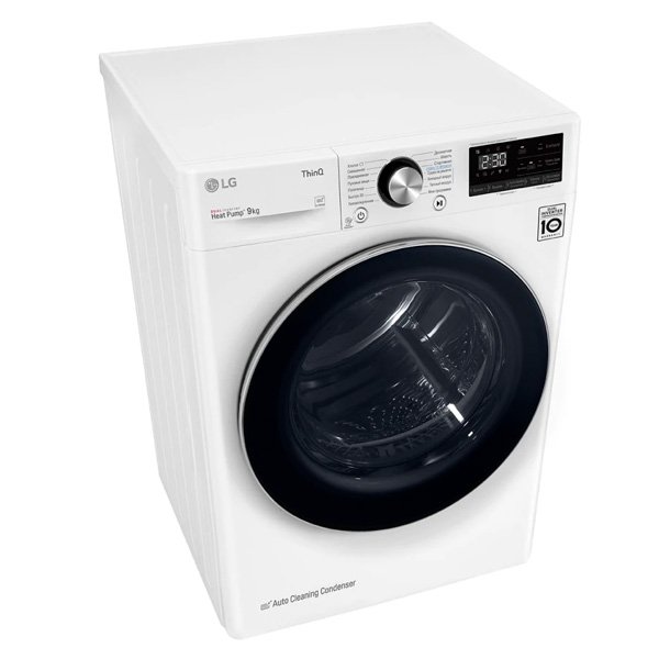 Сушильная машина LG DC90V9V9W, белый, фото 7