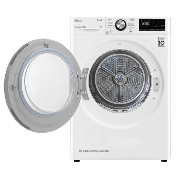 Сушильная машина LG DC90V9V9W, белый, фото 9