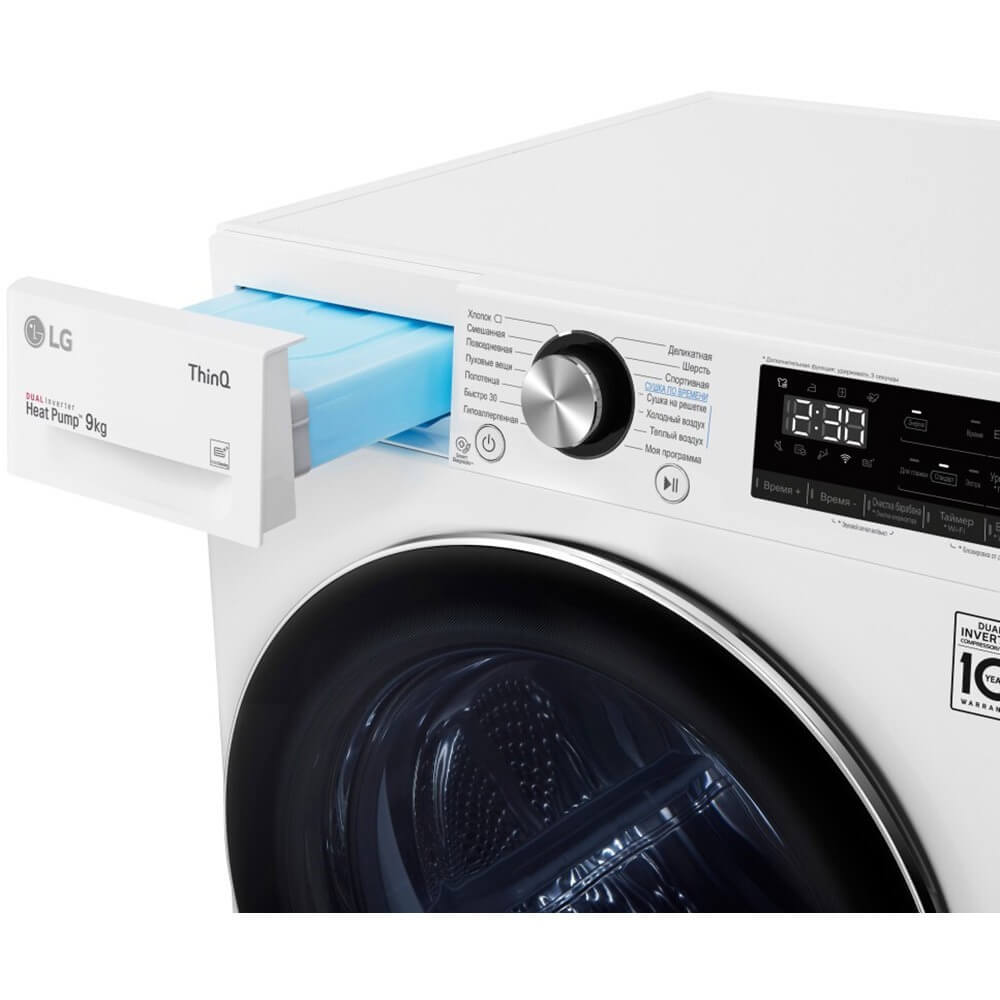 Сушильная машина LG DC90V9V9WN, фото 7