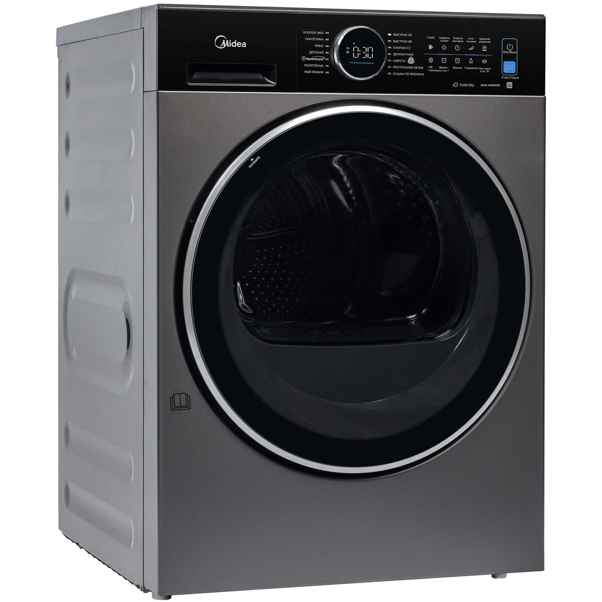 Сушильная машина Midea MD210H100WDB/T, фото 3