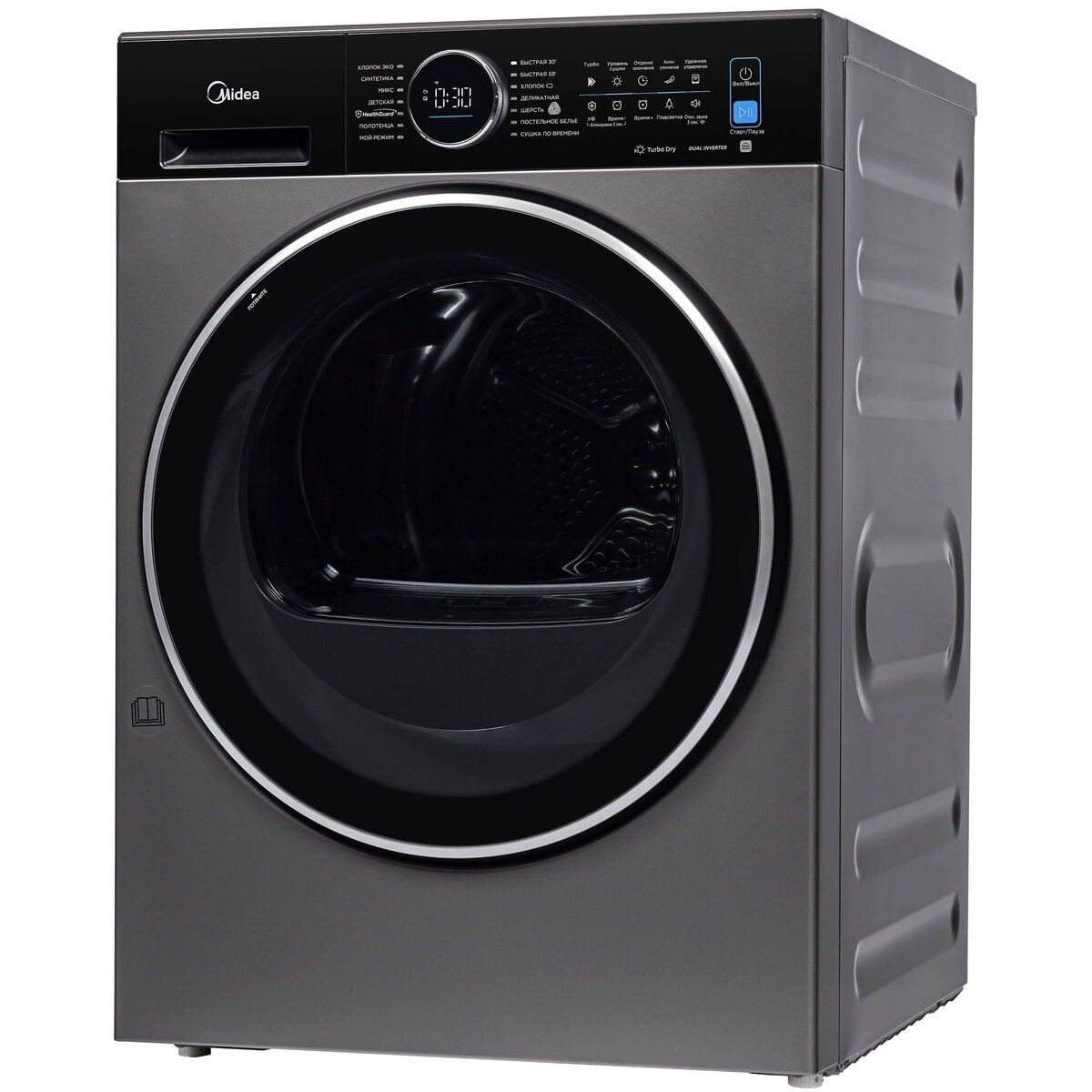 Сушильная машина Midea MD210H100WDB/T, фото 6