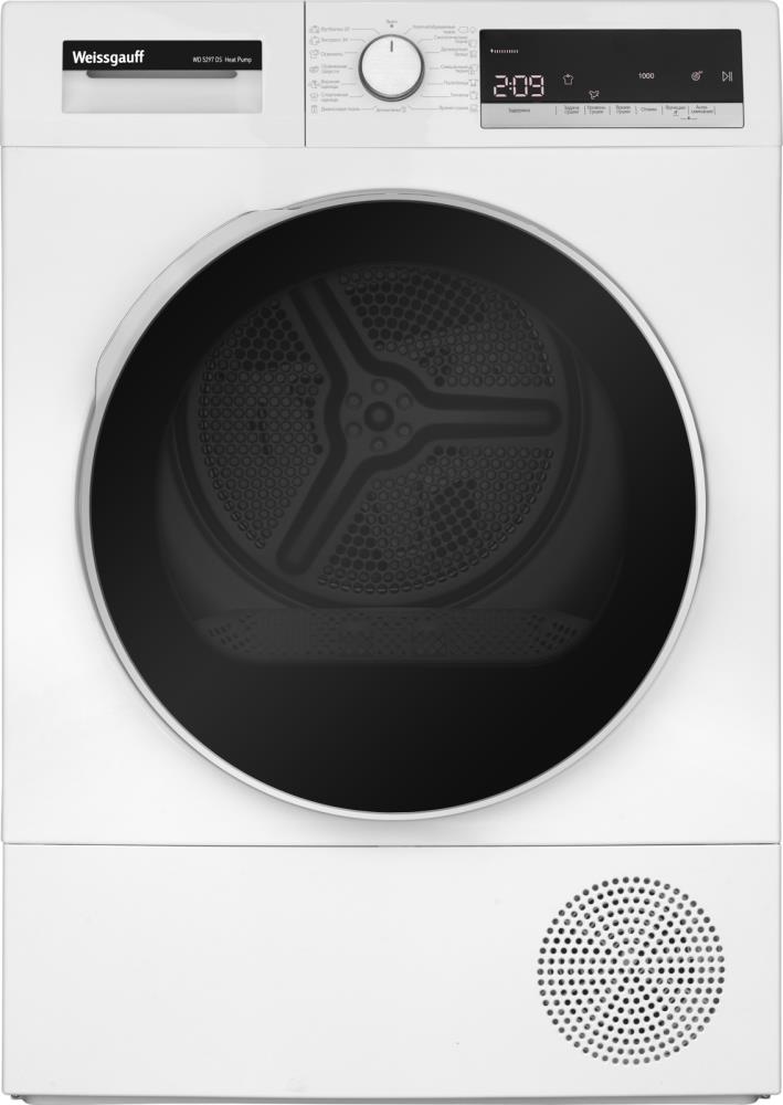 Сушильная машина WEISSGAUFF WD 5297 DS Heat Pump, фото 2