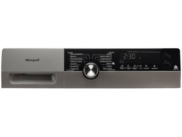 Сушильная машина Weissgauff WD 599 DC Inverter Heat Pump Silver, превью предыдущего фото