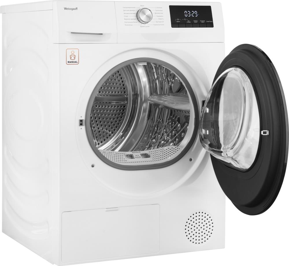 Сушильная машина WEISSGAUFF WD 6109 HEAT PUMP, фото 6
