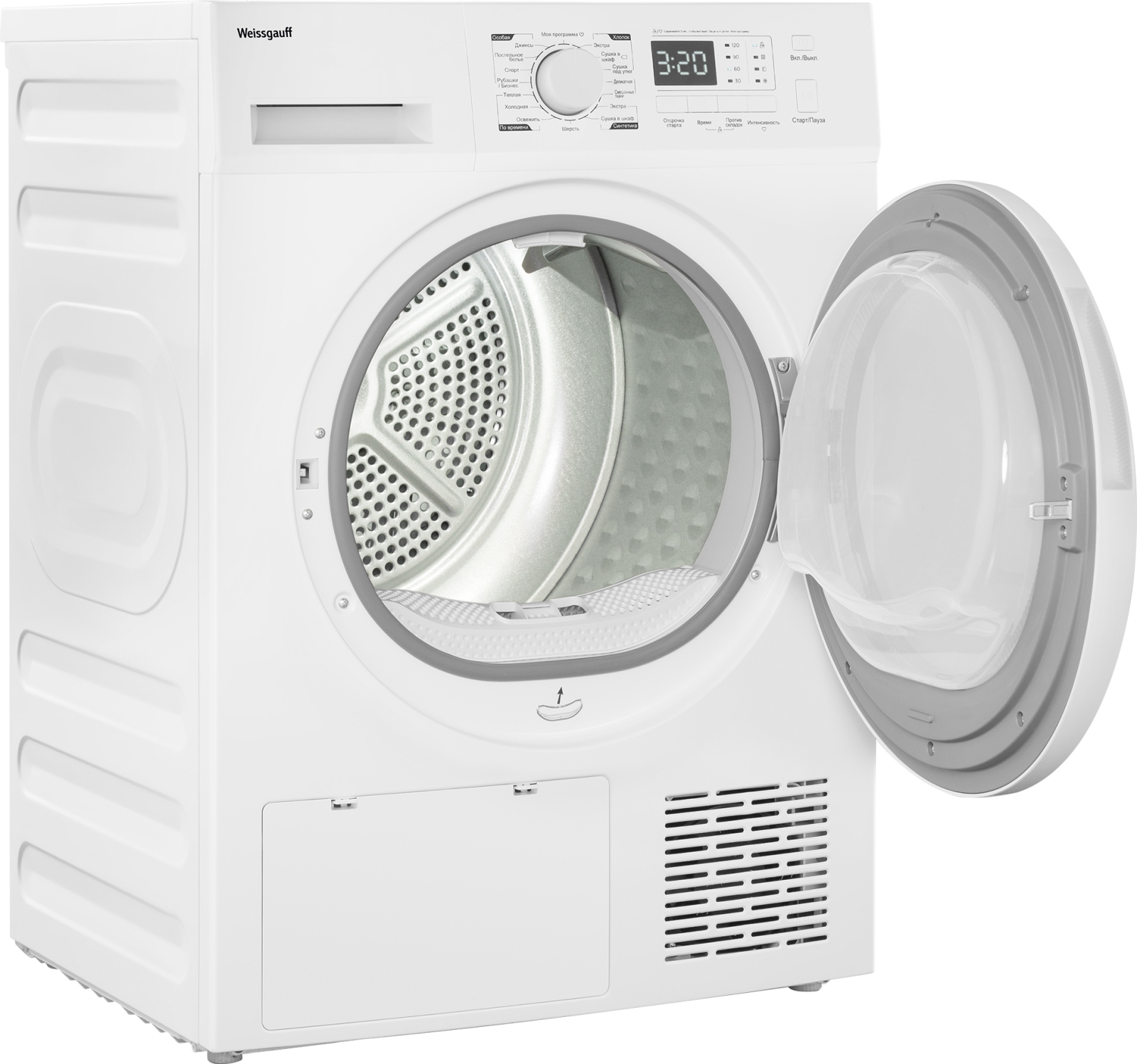 Сушильная машина Weissgauff WD 6148 D Heat Pump, фото 4