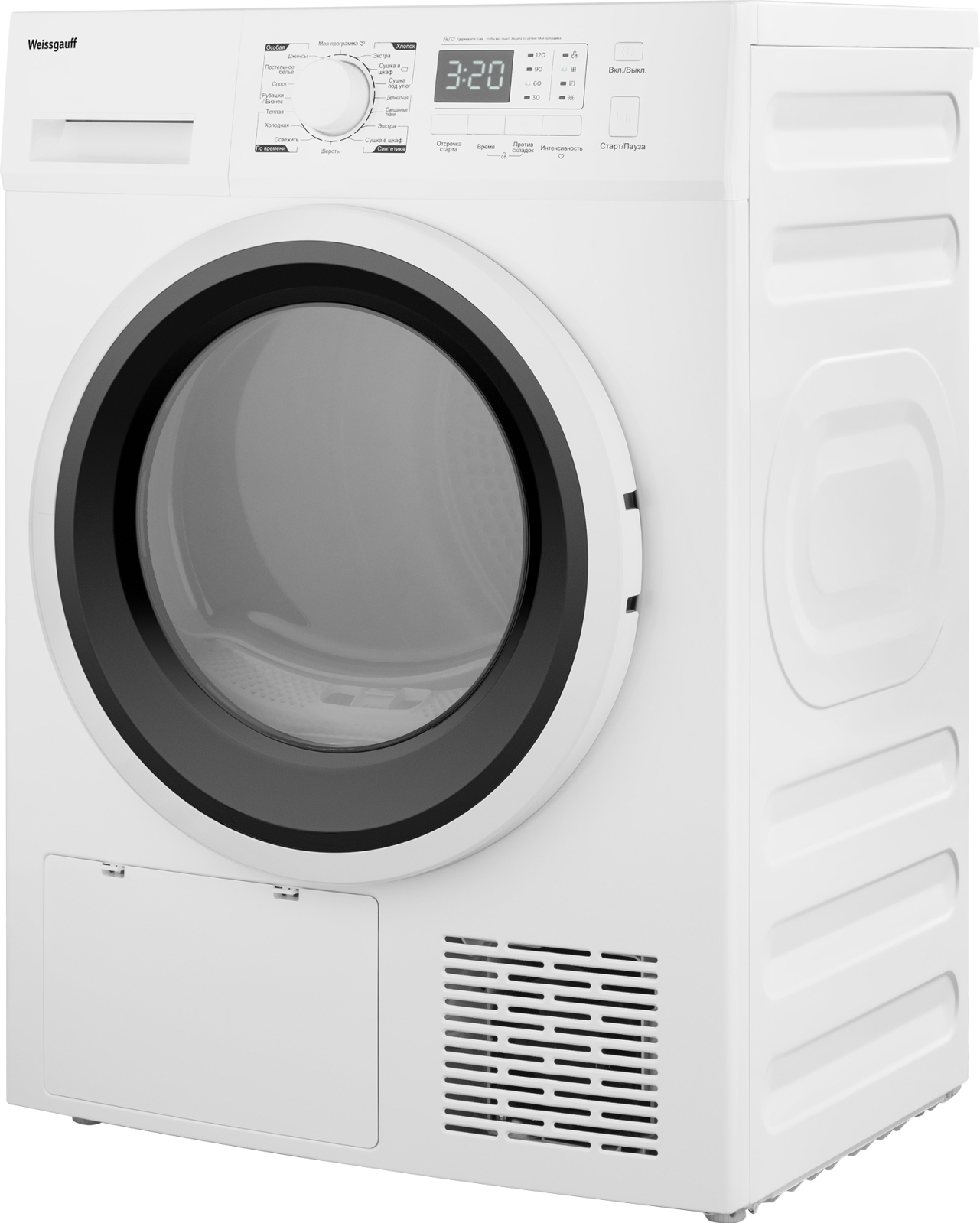 Сушильная машина Weissgauff WD 6148 D Heat Pump, фото 5