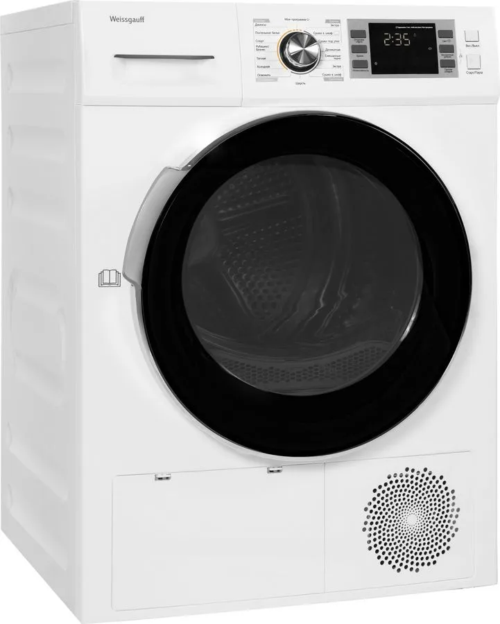Сушильная машина WEISSGAUFF WD 6148 DC Inverter Heat Pump, фото 3