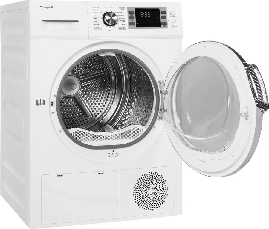 Сушильная машина WEISSGAUFF WD 6148 DC Inverter Heat Pump, фото 4