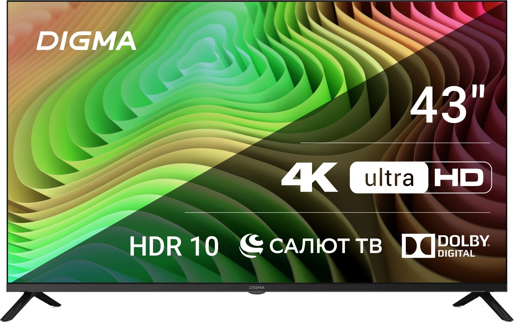Телевизор Digma DM-LED43UBB40