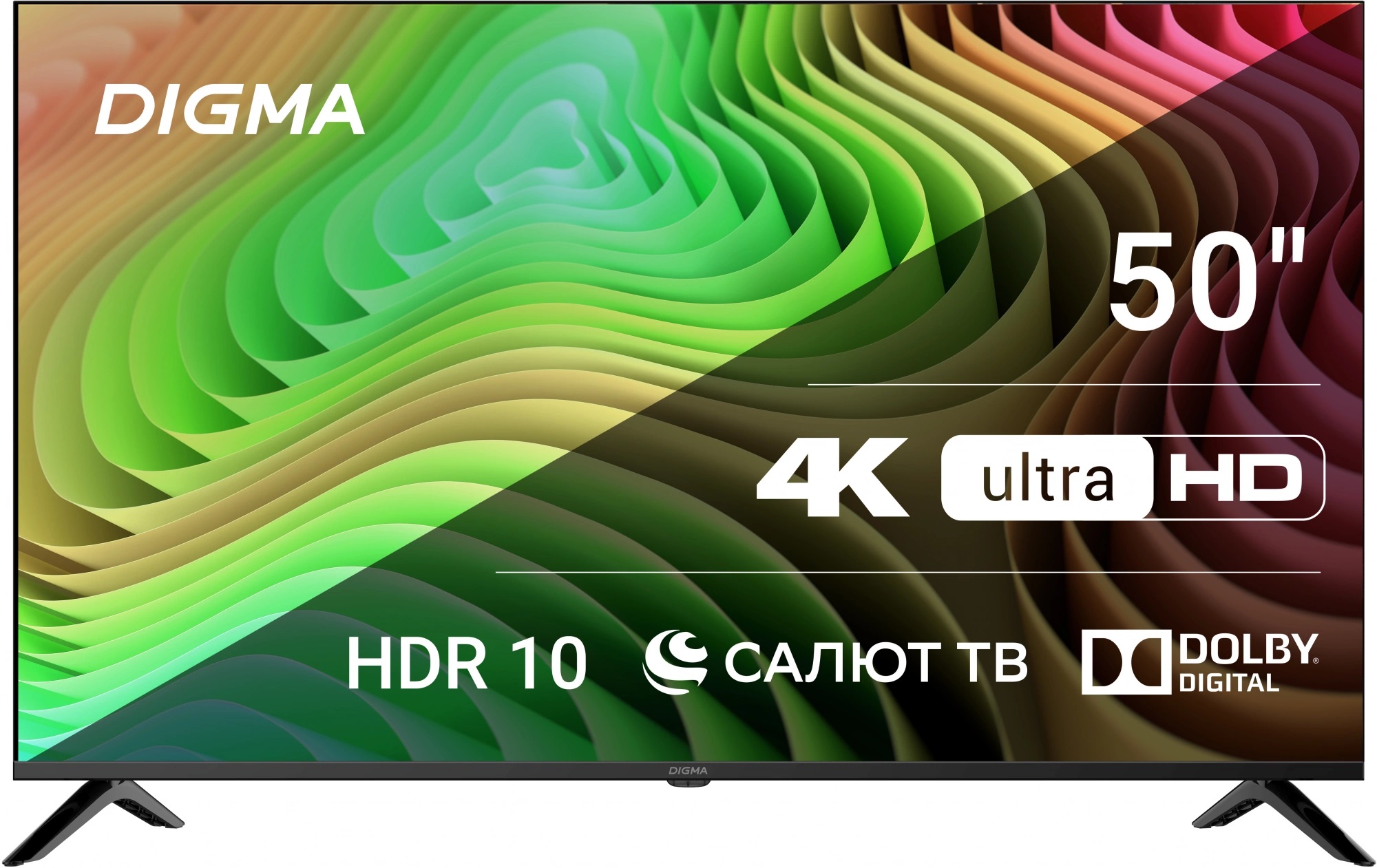 Телевизор Digma DM-LED50UBB40, фото 2