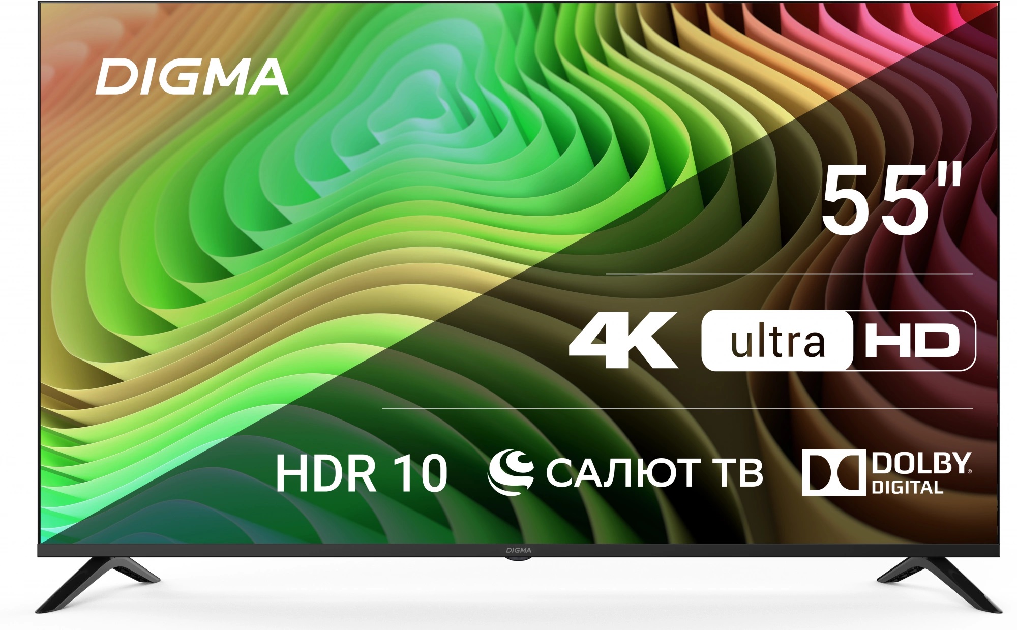 Телевизор Digma DM-LED55UBB40, фото 2